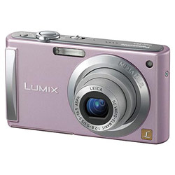 Panasonic Digi Cams Panasonic DMC-FS3P 8 Megapixel Compact Digital Camera with 33mm Lens, 3x Optical Zoom, Intelligent Auto Mode and 2.5 Diagonal Intelligent LCD - Pink