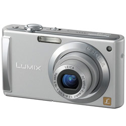 Panasonic Digi Cams Panasonic DMC-FS3S 8 Megapixel Compact Digital Camera with 33mm Lens, 3x Optical Zoom, Intelligent Auto Mode and 2.5 Diagonal Intelligent LCD - Silver