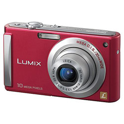 Panasonic Digi Cams Panasonic DMC-FS5R Lumix 10 Megapixel Compact Digital Camera with 30mm Wide-Angle Lens, 4x Optical Zoom, Intelligent Auto Mode and 2.5 Diagonal Intelligent LC