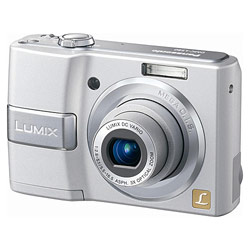 Panasonic Digi Cams Panasonic DMC-LS80S Lumix 8 Megapixel Compact Digital Camera with Intelligent Mode, 3x Optical Zoom and 2.5 Diagonal Intelligent LCD - Silver