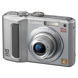 Panasonic Digi Cams Panasonic DMC-LZ10S Lumix 10 Megapixel Compact Digital Camera with 30mm Wide-Angle Lens, 5x Optical Zoom, Intelligent Auto Mode and 2.5 Diagonal Intelligent LC