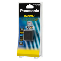 Panasonic Lithium Ion Camcorder Battery - Lithium Ion (Li-Ion) - 7.2V DC - Photo Battery (VW-VBG130)