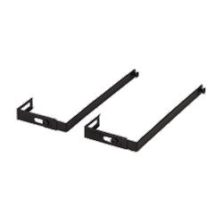 OFFICEMATE INTERNATIONAL CORP Partition Hangers, Adjust From 1-1/4 -3-1/2 , 7 Long, Black (OIC21460)