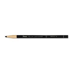 Faber Castell/Sanford Ink Company Peel Off® China Marker, Black, Thin Diameter, Dozen (SAN02058)