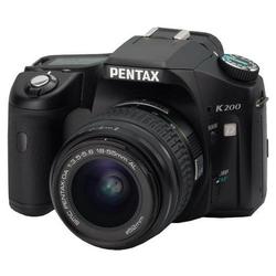 Pentax K200D Digital SLR Camera with smc P-DA 18-55mm F3.5-5.6 Lens - 10.2 Megapixel - 3.05x Optical Zoom - 2.5 Active Matrix TFT Color LCD