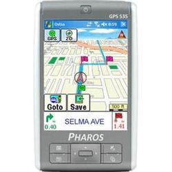 PHAROS SCIENCE&APPLICATION-NEW Pharos Traveler GPS 535+ Portable Navigator - 3.5 Active Matrix TFT Color LCD - 20 Channels - Hot Start 8 Second