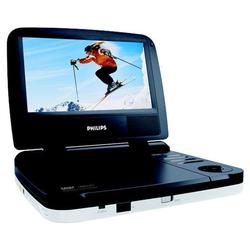 Philips PET702 Portable DVD Player - 7 Active Matrix TFT LCD - DVD-RW, DVD+RW, CD-RW - DVD Video, Picture CD, SVCD, Video CD, MP3, JPEG Playback