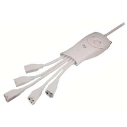 Philips PowerSquid 5-Outlets Surge Suppressor - Receptacles: 5 - 1080J (SPP1594WA/17)