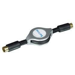 Philips USA Philips Retractable S-Video Cable - mini-DIN S-Video - mini-DIN S-Video - 9ft