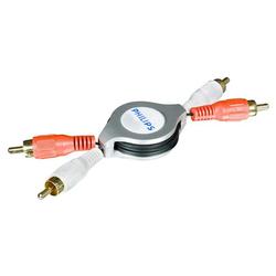 Philips USA Philips Retractable Stereo Audio Cable - 6ft