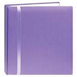 Pioneer Photo Albums Snapload Scrapbook Cloth With Ribbon 12X12-Purple