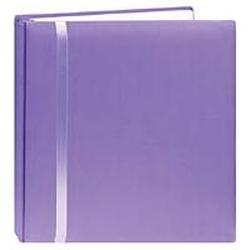 Pioneer Photo Albums Snapload Scrapbook Cloth With Ribbon 12X12-Purple