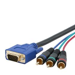Eforcity Premium VGA to RGB Component Cable M / M, 6FT/1.8M by Eforcity