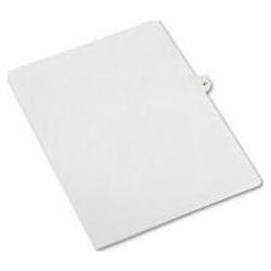 Avery-Dennison Preprinted Legal Side Tab Dividers, Tab Title 61, 11 x 8 1/2, 25/Pack (AVE01061)