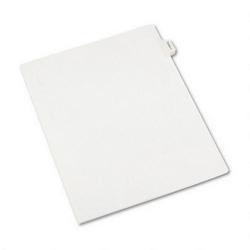 Avery-Dennison Preprinted Legal Side Tab Dividers, Tab Title Exhibit V, 11 x 8 1/2, 25/Pack (AVE82128)