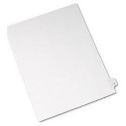 Avery-Dennison Preprinted Legal Side Tab Dividers, Tab Title Y, 11 x 8 1/2, 25/Pack (AVE82187)