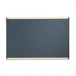 Quartet Manufacturing. Co. Prestige Plus® Gray Diamond Mesh Bulletin Board, 72 x 48, Maple Frame (QRTB447MA)