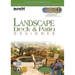 PUNCH SOFTWARE Punch! Landscape, Deck, & Patio Designer v12