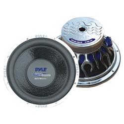 Pyle PLWB105 Chrome Subwoofer Woofer - 600W (PMPO)