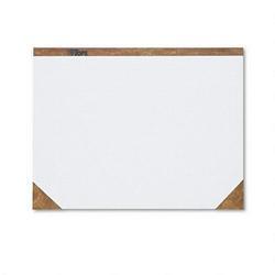 Tops Business Forms Quadrille Ruled Desk Pad, 50 Sheet Pad, 22 x 17, Light Blue/Tan Binding (TOP7950)