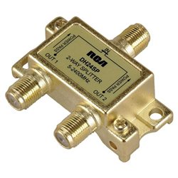 RCA DH24SP 2.4 GHz Digital Plus Splitters (2 Way)