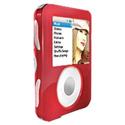 ISKIN RED NANO 3RD GENERATION CASECLEAR FROSTED SILICONE INNER LAYER