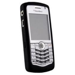 RIM Cell Phone Skin for Blackberry Smartphone - Rubber - Black
