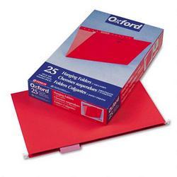 Esselte Pendaflex Corp. Recycled Colored Hanging File Folders, Legal, 1/5 Cut Tabs, Red, 25/Box (ESS81628)
