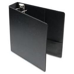 Cardinal Brands Inc. Recycled Easy Open® D Ring Binder, Leather Grain Vinyl, 2 Capacity, Black (CRD18732)