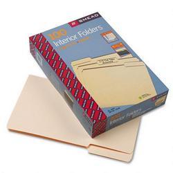 Smead Manufacturing Co. Recycled Manila Interior File Folders, 3/4 Expansion, Legal, 1/3 Cut, 100/Box (SMD15230)