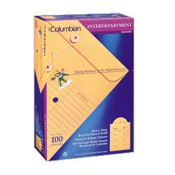 Columbian Envelope Redi-Stik Envelopes,28 lb, 1 Sided, 10 x13 , Kraft (WEVCO884)