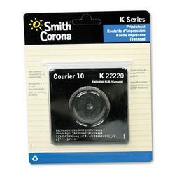 Smith Corona Corp. Regency 10 Pitch K™ Series Printwheel for Smith Corona Typewriters (SMC22220)