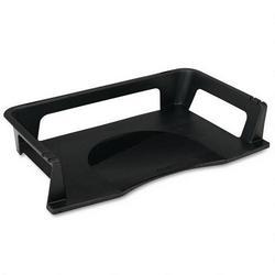 Eldon Office Products Regeneration® Plastic Letter Tray, A4 Size, Plastic, Black (RUB86027)