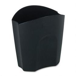 Eldon Office Products Regeneration® Plastic Super Pencil Cup, 5 1/8w x 3 7/8d x 5 1/4h, Black (RUB86022)