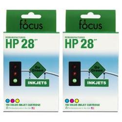 Abacus24-7 Reman HP 28 Valu 2-Pak: 2 color