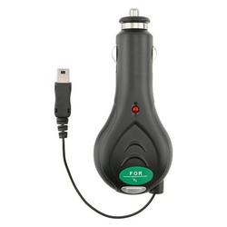 Eforcity Retractable Car Charger for Motorola V3, Black