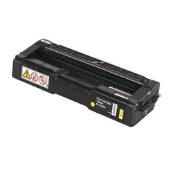 RICOH LASER (PRINTERS) Ricoh SP C220A Yellow Laser Toner Cartridge