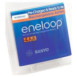 Sanyo SANYO HR3UTG4BP eneloop Ready-to-Use Rechargeable Batteries, 4-pk (AA; 2000 mAh)