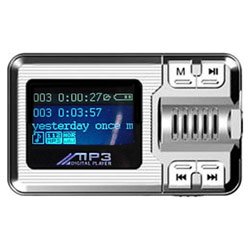 SDAT ADI-TK-1G - 1G Mp3 Player with Voice Recoder and FM Tuner