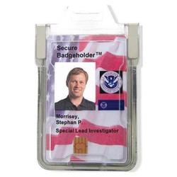 BRADY PEOPLE ID - CIPI SECURE BADGEHOLDER SHIELDED RIGID PLAS