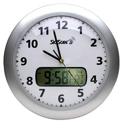 Sky Scan SKY SCAN 27010 12 Atomic LCD Wall Clock