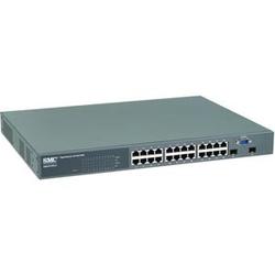 SMC TigerSwitch 8124PL2 Managed Ethernet Switch with PoE - 24 x 10/100/1000Base-T LAN