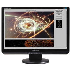 SAMSUNG INFORMATION SYSTEMS Samsung 2220WM-HAS 22 Widescreen LCD Monitor - 1000:1, 5ms, 1680 x 1050, DVI