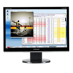 SAMSUNG INFORMATION SYSTEMS Samsung 2493HM 24 Widescreen LCD Monitor - 10000:1 (DC), 5ms, 1920 x 1200, DVI, HDMI