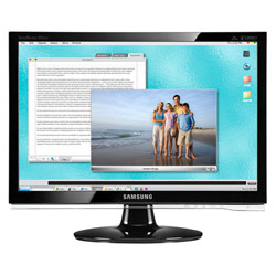 SAMSUNG INFORMATION SYSTEMS Samsung 953BW 19 Widescreen LCD Monitor - 8000:1 (DC), 2ms (GTG), 1440 x 900, DVI - Glossy Black