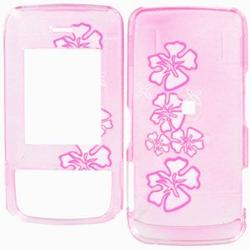 Wireless Emporium, Inc. Samsung Blast SGH-T729 Trans. Pink Hawaii Snap-On Protector Case Faceplate