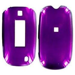 Wireless Emporium, Inc. Samsung SGH-T329 Stripe Purple Snap-On Protector Case Faceplate