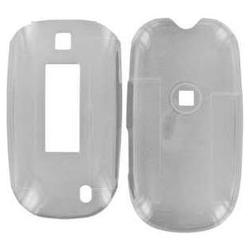 Wireless Emporium, Inc. Samsung SGH-T329 Stripe Trans. Smoke Snap-On Protector Case Faceplate