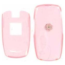 Wireless Emporium, Inc. Samsung U340 SYNC Trans. Pink Snap-On Protector Case Faceplate