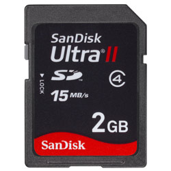 SanDisk Corporation SanDisk 2GB Ultra II SD